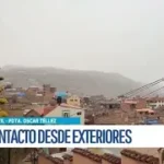 Nevada cubre Potosí y el Cerro Rico en una fría jornada del 23 de abril