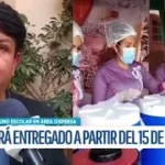 Alimento complementario se distribuirá desde el 15 de abril en el área dispersa del municipio