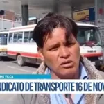 Crisis de combustible genera largas filas y paraliza hasta el 70% del transporte público en Potosí