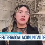 Entrega de obras de restauración del Templo de San Lorenzo de Carangas