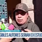 Investigan muerte de director en Potosí tras lesión por arma cortante