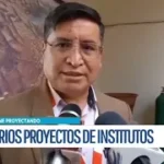 Gobierno Autónomo Departamental de Potosí impulsa construcción de institutos y proyectos