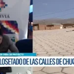 FPS inicia construcción de calles principales en la comunidad Chuquiuta Ustaya