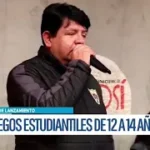 Acto de lanzamiento oficial de los Juegos Estudiantiles 2025