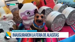 Potosí Inaugura su Feria de las Alasitas en la Avenida Independencia, Buscando Impulsar la Economía