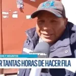 Largas Filas y Frustración en Potosí por la Falta de Combustible