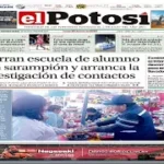 Titulares Periódico Potosí, 23 de junio de 2025