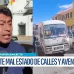 Gremio de Transportistas de Potosí Expresa Profunda Preocupación por el Estado de Vías