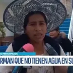 Vecinos de Villa Méndez exigen solución urgente a la falta de agua en la calle Lindaura