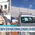 La Fed. Sindical Única de Trabajadores Campesinos Demanda la Nacionalización de Vehículos «Chutos»