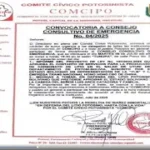 Alerta en Potosí por el Litio CONVOCATORIA y PRONUNCIAMIENTO DE URGENCIA DE COMCIPO
