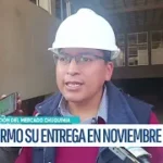 Mercado Chuquimia será entregado en noviembre con moderna infraestructura y servicios
