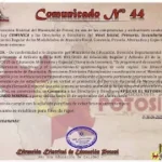 Dirección Distrital de Educación anuncia retorno al horario normal en Potosí