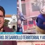 La Gobernación avanza en obras de pavimentación y reposición de aceras