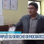 Gobernador y alcalde de Potosí destacan compromiso con el desarrollo regional en jornada electoral