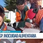 Autoridades realizan controles de inocuidad alimentaria durante jornada de votaciones