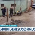 Municipio de Potosí atiende taponamientos y refuerza monitoreo en zonas críticas tras lluvias