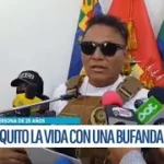 FELCC realiza levantamiento de cadáver en la zona 14 de Infantería, hombre se habría quitado la vida