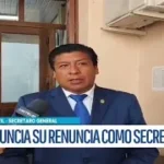 Secretario General de la Alcaldía de Potosí presenta su renuncia tras alcanzar el 42% de ejecución