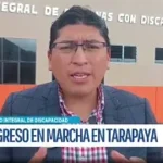 Gobernación reactiva moderna infraestructura en Tarapaya para atención de personas con discapacidad