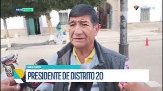 Dirigente del Distrito 20 expresa molestia por falta de obras y cuestionan gestiones de exalcaldes