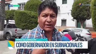 Dirigente ambientalista lanza precandidatura a la Gobernación de Potosí