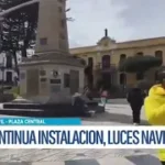 Preocupación por retraso en armado de luces navideñas en Potosí