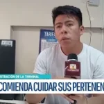 Administración de la Terminal recomienda medidas para viajes seguros durante fin de año