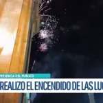 Encendido de Luces en la Plaza Principal Da Inicio a las Fiestas Navideñas en Potosí