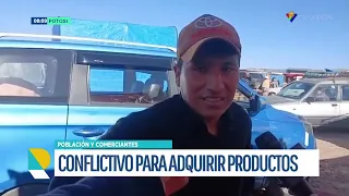Caos en los mercados de Potosi el quintal de harina se dispara de 280 a 400 bolivianos