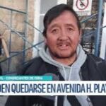 Comerciantes de la Feria Navideña se movilizan exigiendo cumplimiento de ley municipal