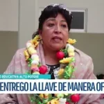 ENTREGAN LLAVES DE LA NUEVA UNIDAD EDUCATIVA ALTO POTOSÍ PARA SU PRONTA PUESTA EN FUNCIONAMIENTO