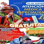 GOBERNACIÓN DE POTOSÍ REALIZARÁ ATENCIÓN MÉDICA ESPECIALIZADA GRATUITA ESTE 20 DE DICIEMBRE