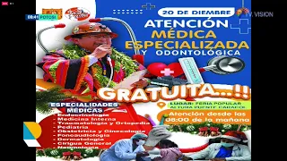 GOBERNACIÓN DE POTOSÍ REALIZARÁ ATENCIÓN MÉDICA ESPECIALIZADA GRATUITA ESTE 20 DE DICIEMBRE