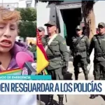 Esposas de policías en Potosí exigen garantías para los efectivos tras incidentes en bloqueos