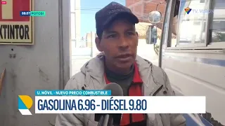 El diésel sube a 9.80 bolivianos. Conductores advierten que el alza de pasajes es inevitable