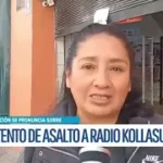 Vecinos lamentan y condenan intento de asalto a Radio Kollauyo