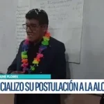 Jaime Flores lanza candidatura a Alcaldía de Potosí prometiendo obras y lucha contra la corrupción