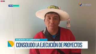 Autoridades originarias de Belén Urmiri destaca predisposición del Gobernador para atender proyectos
