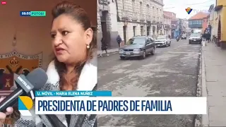 Padres de familia de Potosí preocupados por el transporte escolar y piden regulación del servicio