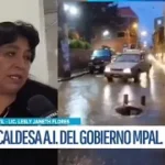 Alcaldesa de Potosí informa acciones de emergencia tras intensas lluvias