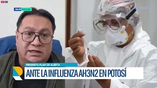 Potosí presenta plan de respuesta temprana frente a posibles casos de influenza subvariante H3N2
