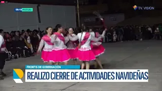 Gobernación cierra actividades navideñas con adoración al Niño Jesús y bailes de huachiquis