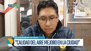 Mejora la calidad del aire durante la reducción de circulación vehicular