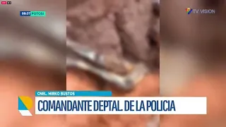 Hallan restos óseos en la quebrada de un Rio en Bolivia.