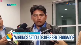 GREMIOS EXPONEN SUS DEMANDAS EN MESA DE DIÁLOGO Y RECHAZAN BLOQUEOS