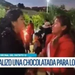 Distrito 12 vivió una noche de alegría con entrega de juguetes y chocolatada para niños