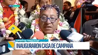 Somos Potosí inaugura su casa de campaña y presenta propuesta de cambio para el municipio