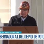 Autoridad destaca obras y proyectos que consolidan el desarrollo del departamento de Potosí