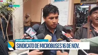 Autotransporte mantiene repliegue indefinido a la espera de un acuerdo formal